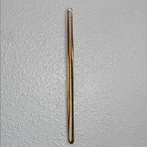 Gold Snake Chain Necklace